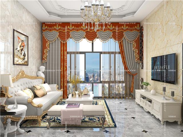 A2103-6窗身：TL0688灰泥色(定宽280）纱：CU3131蓝啡（定宽做）(1)